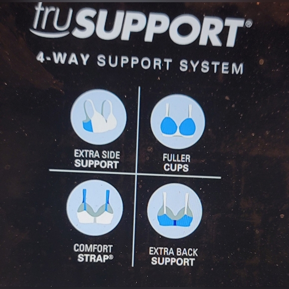 NWOT PLAYTEX SUPPORT WIRE FREE BRA 42B - Picture 7 of 8